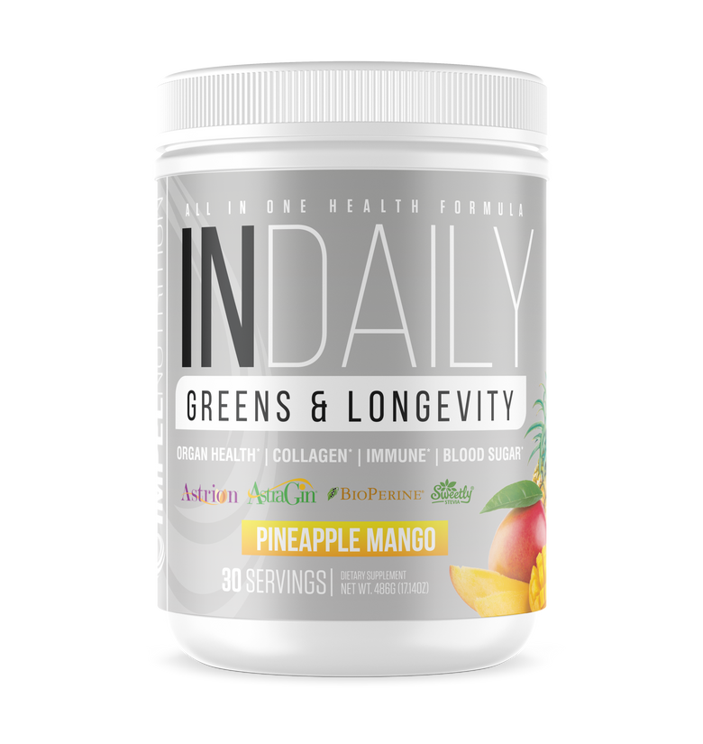 IN Daily - Greens & Longevity - All in One Health Formula